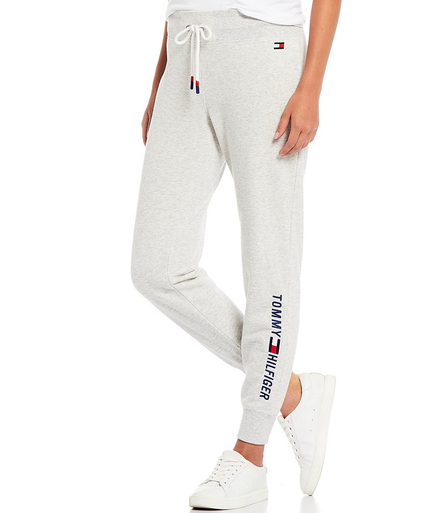 Tommy Hilfiger Sport Heritage Embroidered Logo Rib Cuff Fleece Jogger