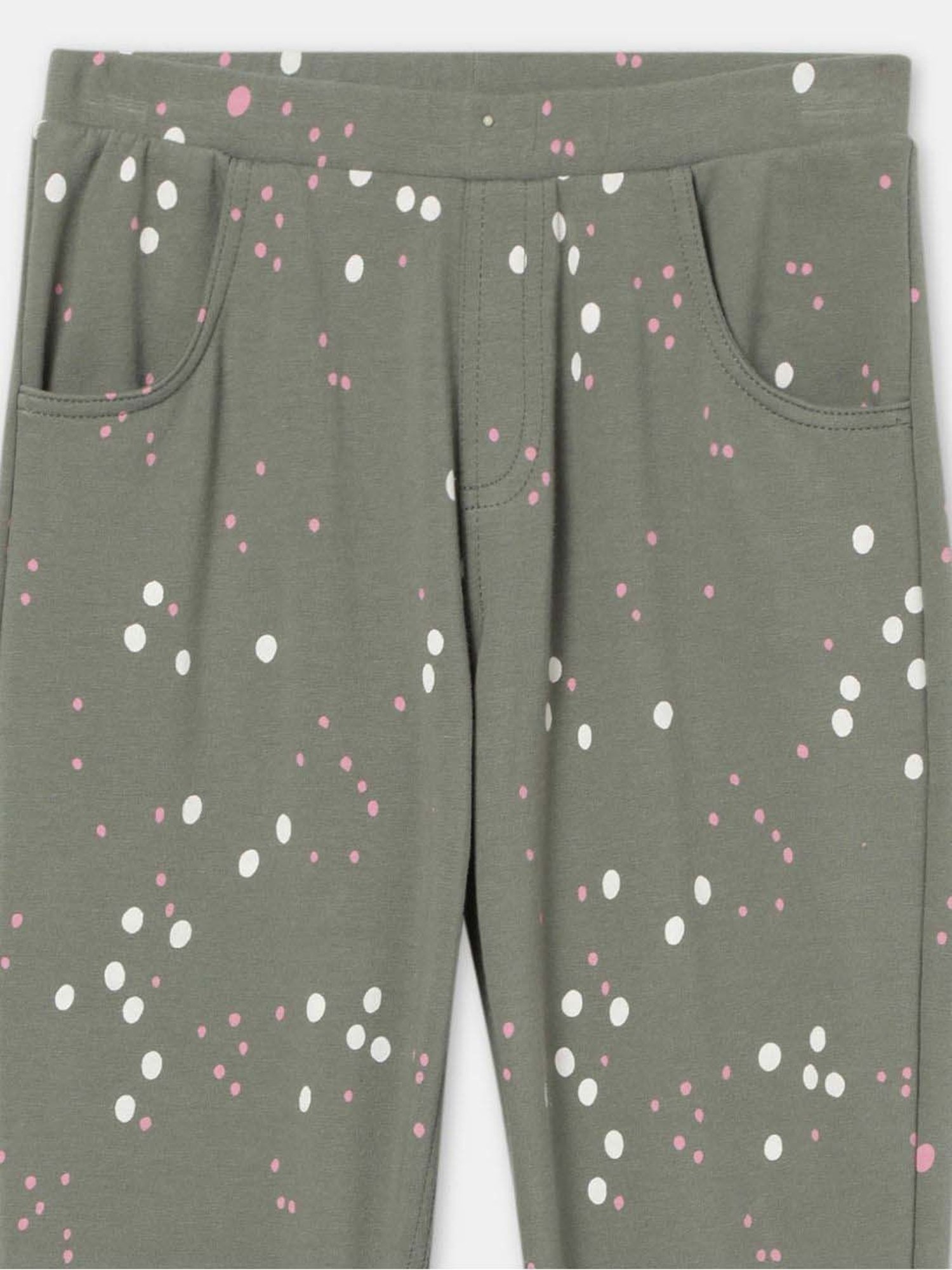 Angel & Rocket Girls Grey Solid Jeggings