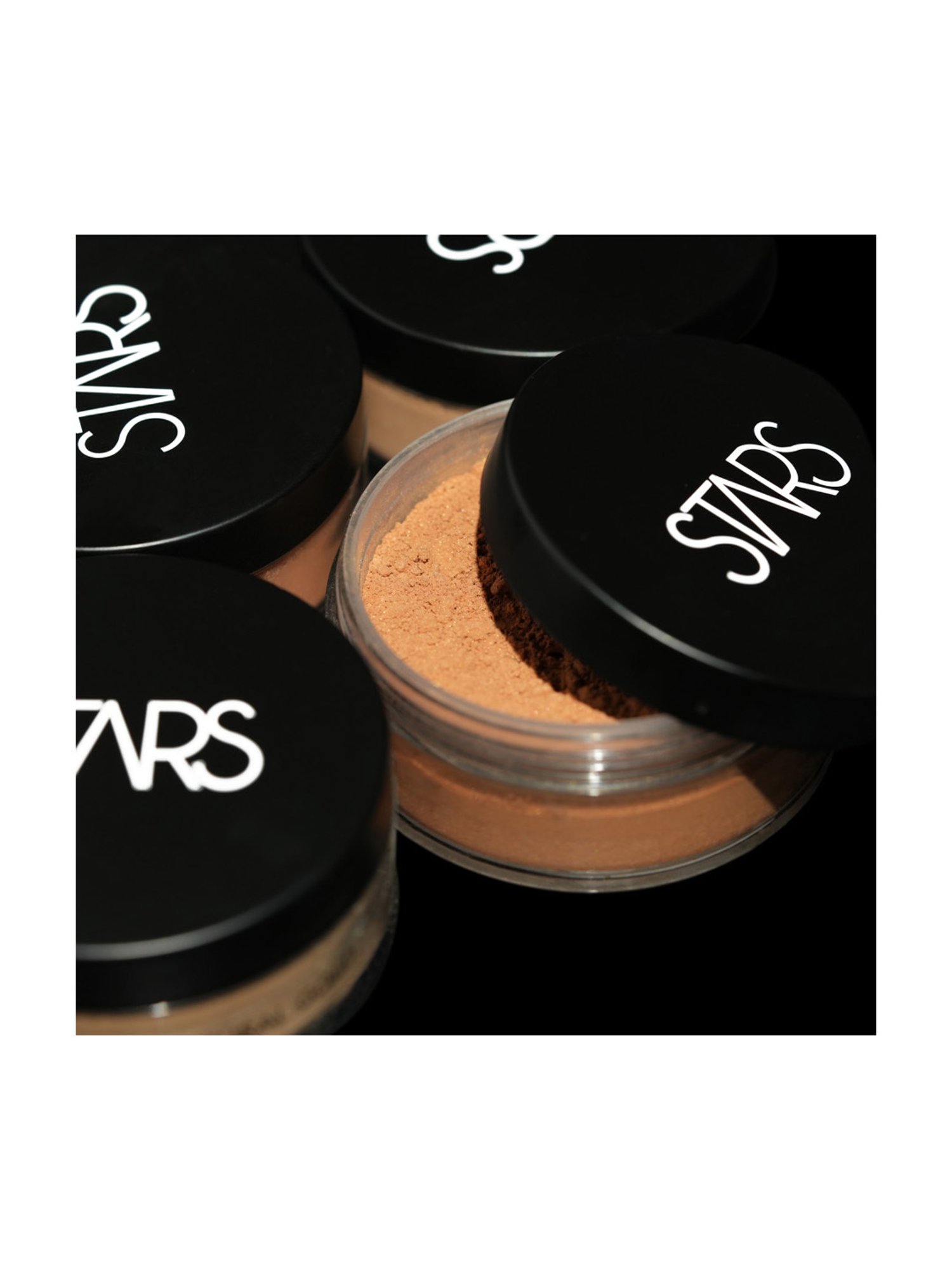 Stars Cosmetics Matte Finish Face Make Up Translucent Powder Yellow Gold - 20 gm