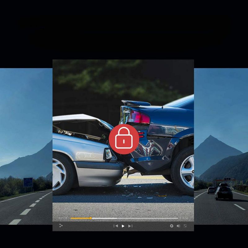 APEMAN Mini 1080P Car Camera Driving Recorder Night Vision Dash Cam