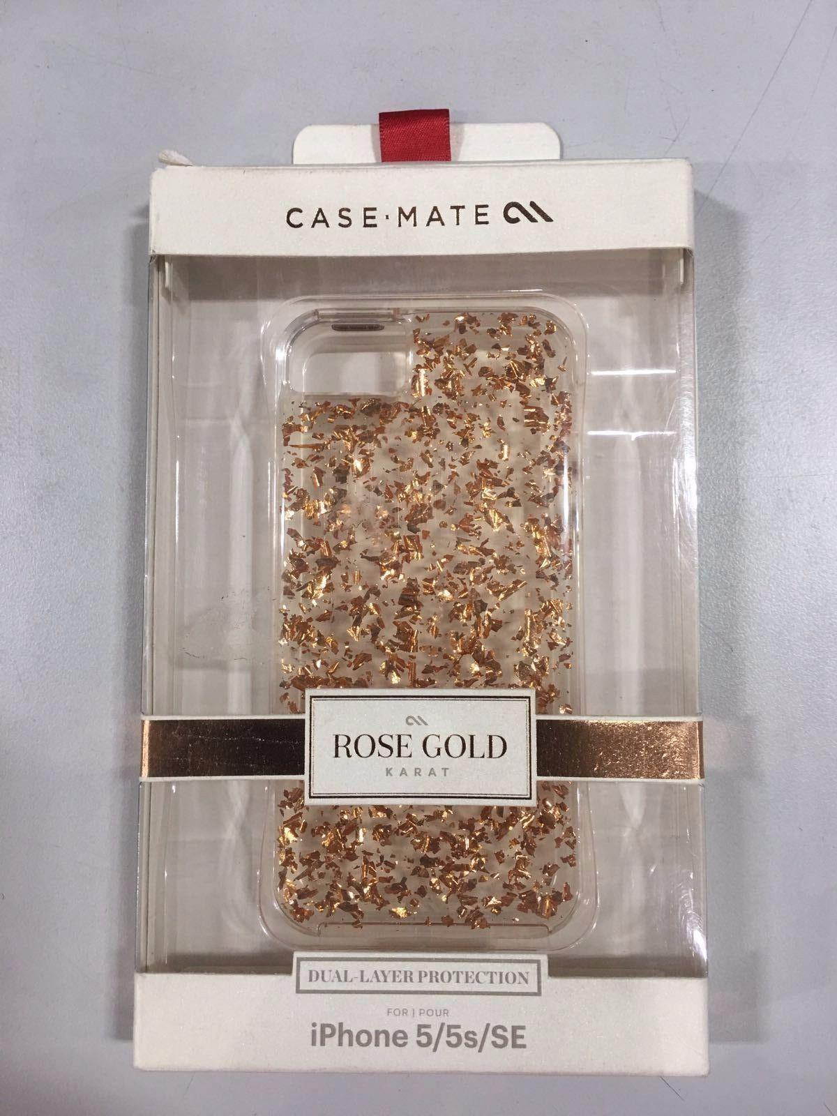 Case-Mate, Karat Case Rose Gold, iPh Indigo for Apple iPhone SE