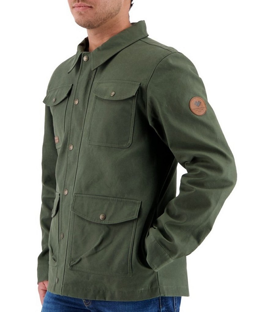 Obermeyer Oliver Waxed Cotton Flannel lined Jacket