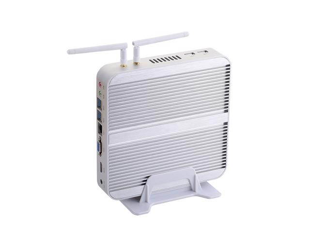 HUNSN Fanless Mini PC, Intel Core I5 5200U, Desktop Computer, HTPC, Kodi Box, Windows 10 Pro/Linux Ubuntu, BM01, AC WiFi 2.4+5Ghz/BT4.0/VGA/HDMI/4USB3.0/2USB2.0/LAN, (16G RAM/128G SSD/1TB HDD)