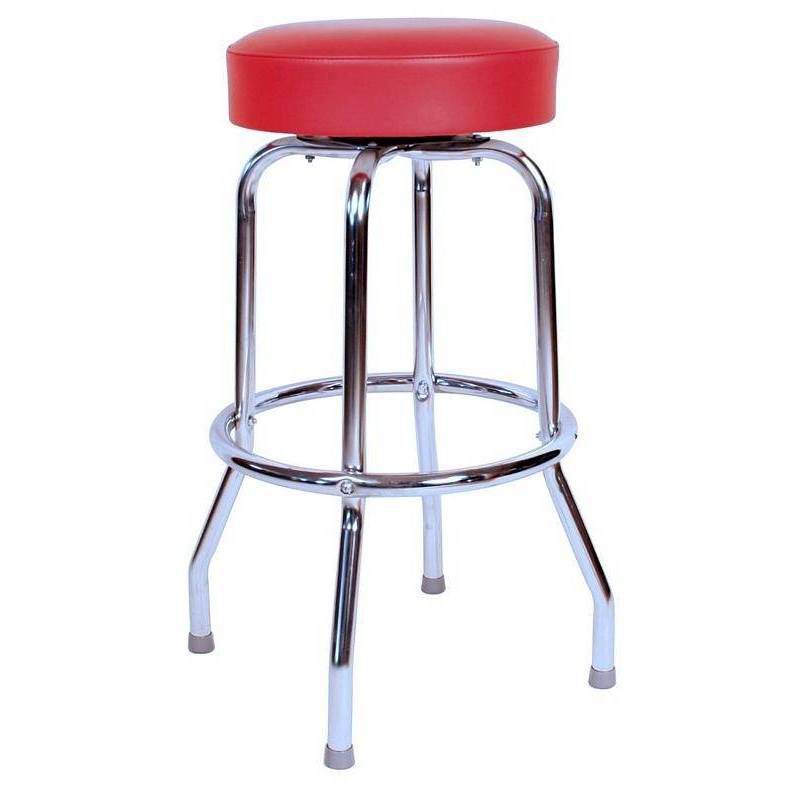 30" Floridian Swivel Barstool Red - Richardson Seating
