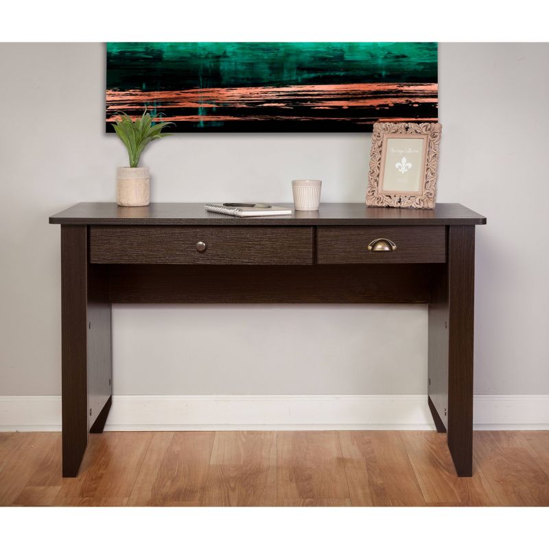 Eleanor Writing Desk Espresso Brown - Onespace