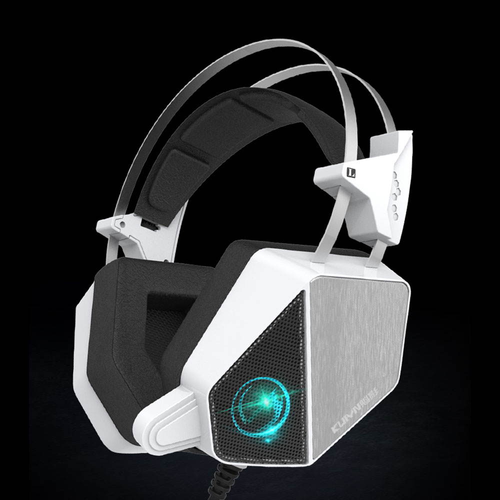 Stereo Bass Gaming Headphones Headset with Microphone USB for PC Laptop Skype Game