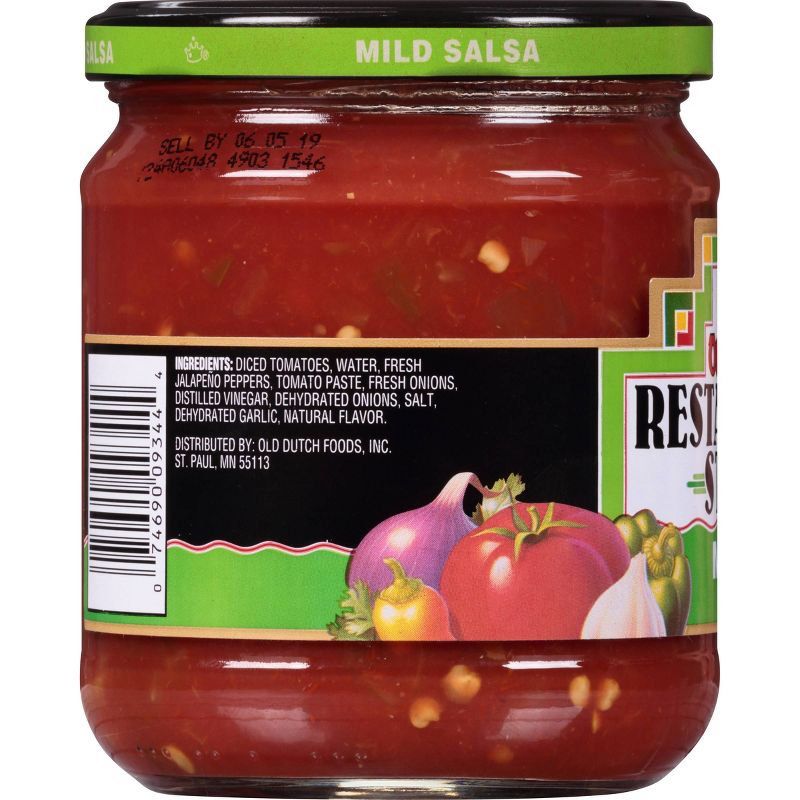 Old Dutch Restaurante Style Mild Salsa