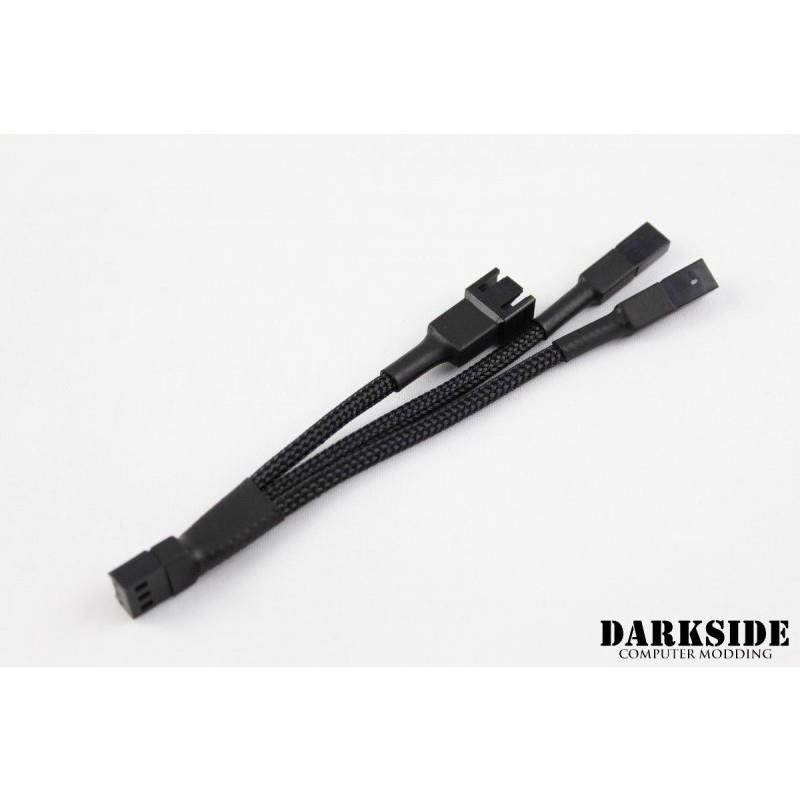 DarkSide CONNECT Pass-Through Y-Cable | 4" | 3-Pin - Type 4s (DS-0367)
