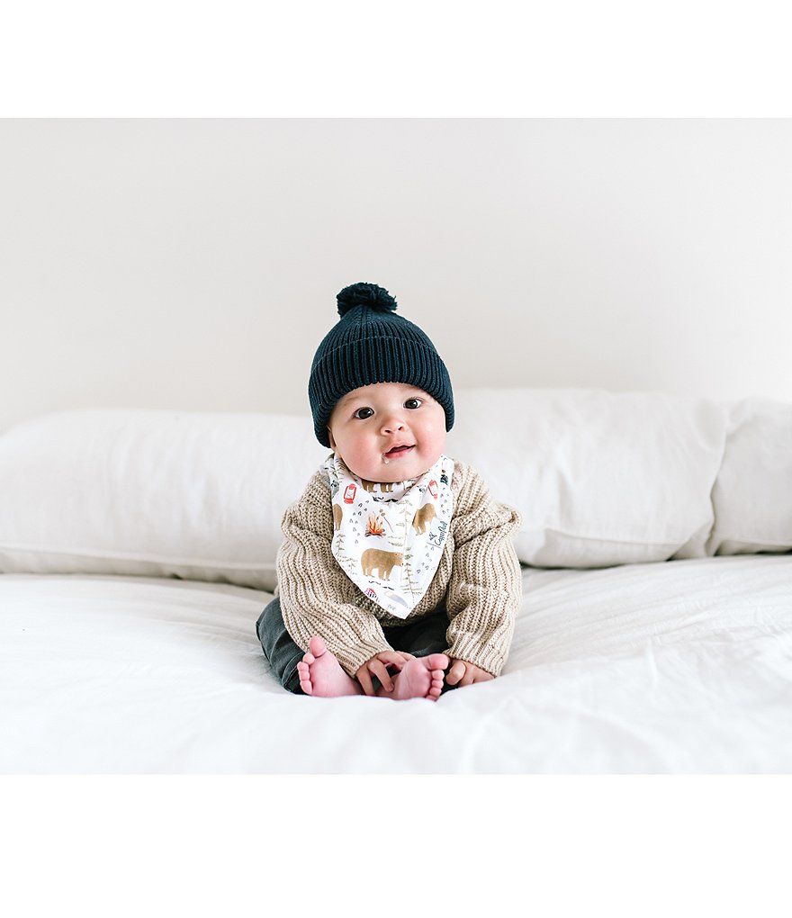 Copper Pearl Baby Boys Lumberjack Bandana Bibs 4-Pack