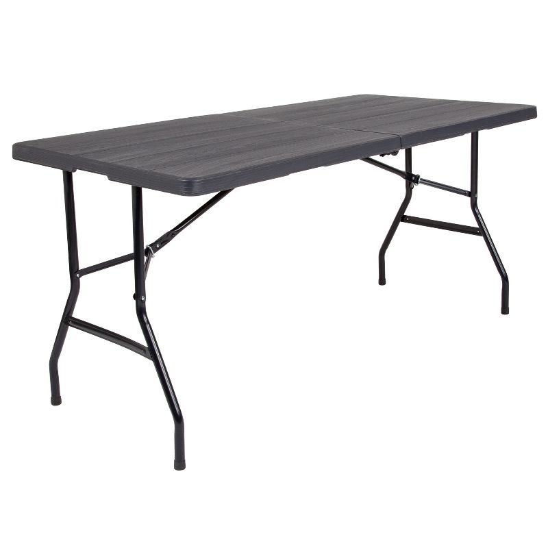 Emma and Oliver 72" x 12" x 12" Birchwood Bar Top Riser with Silver Legs