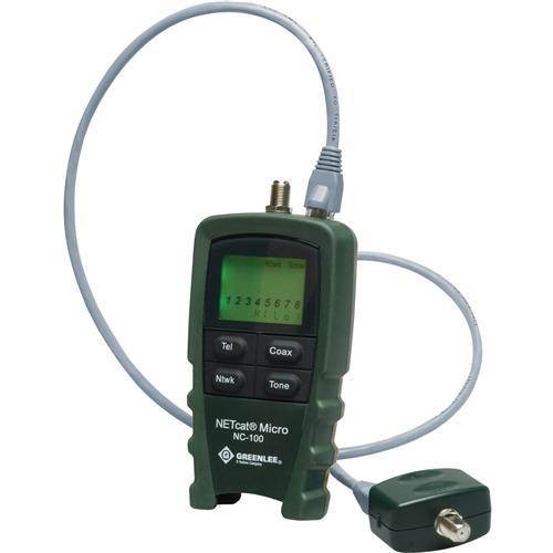 GREENLEE TEXTRON NC-100 TESTER DIG VOICE DATA WIRING