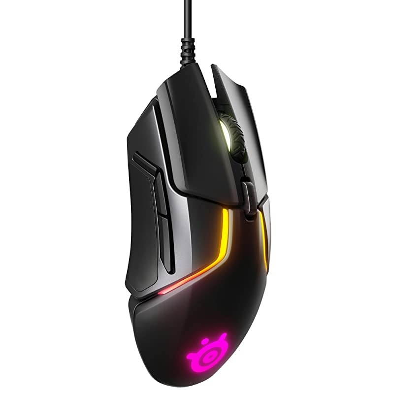 Rival 600 Gaming Mouse 12000 CPI TrueMove3+ Dual Optical Sensor 005 LiftOff Distance Weight System
