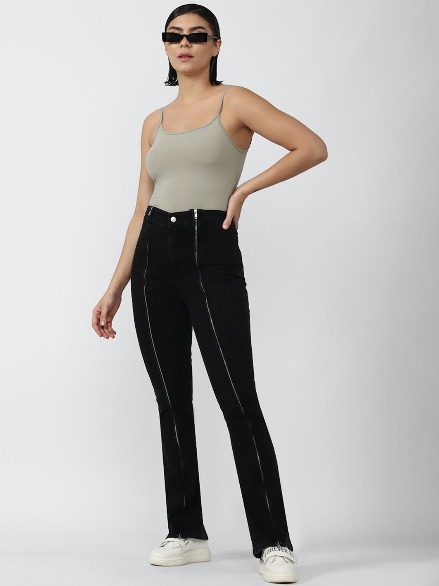 Forever 21 Grey Regular Fit Camisole