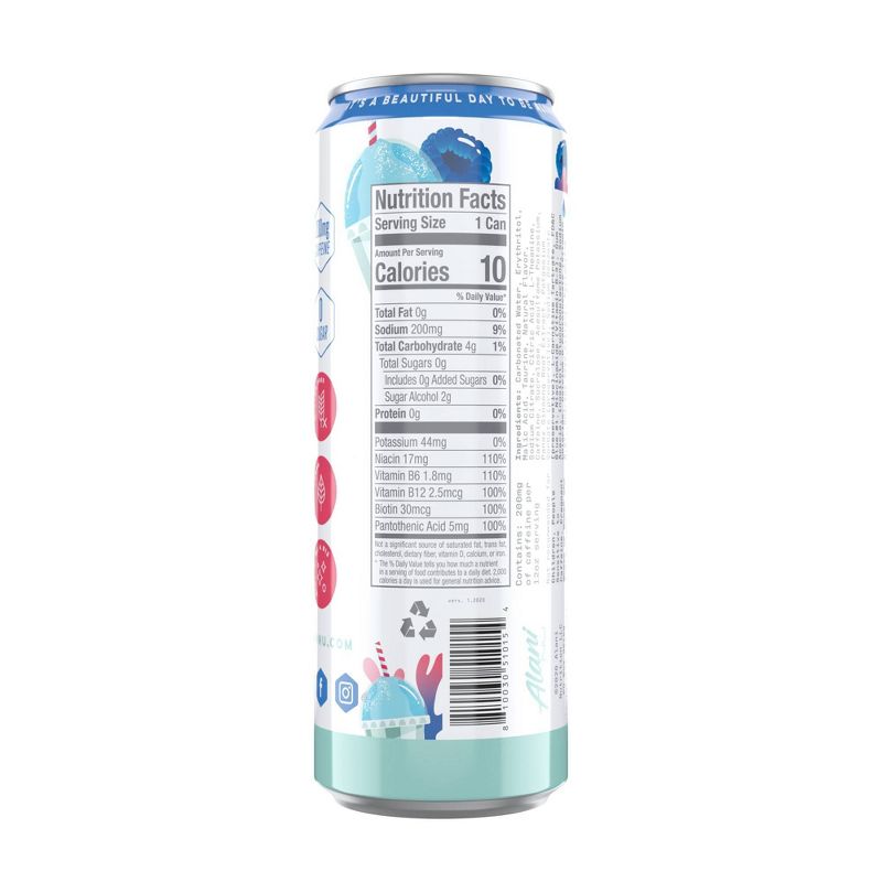 Alani Blue Slush Energy Drink - 12 fl oz Can