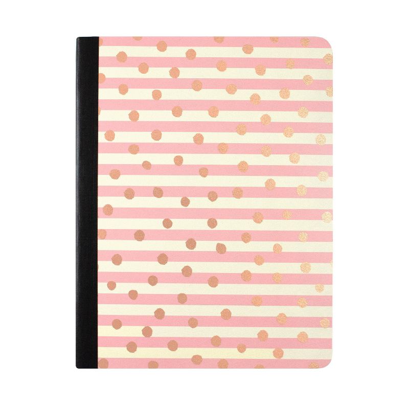 Composition Notebook College Ruled Pastel Stripe Pink - greenroom