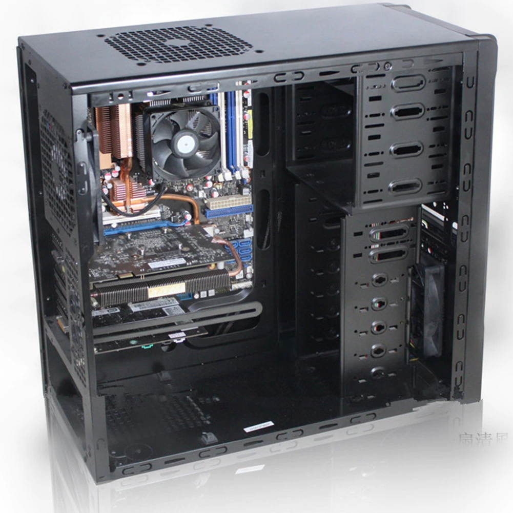 Effective Office Fan Mount Bracket Graphics Card Holder Rack Home Desktop PCI Side Blown Cooling Radiator Computer Easy Install