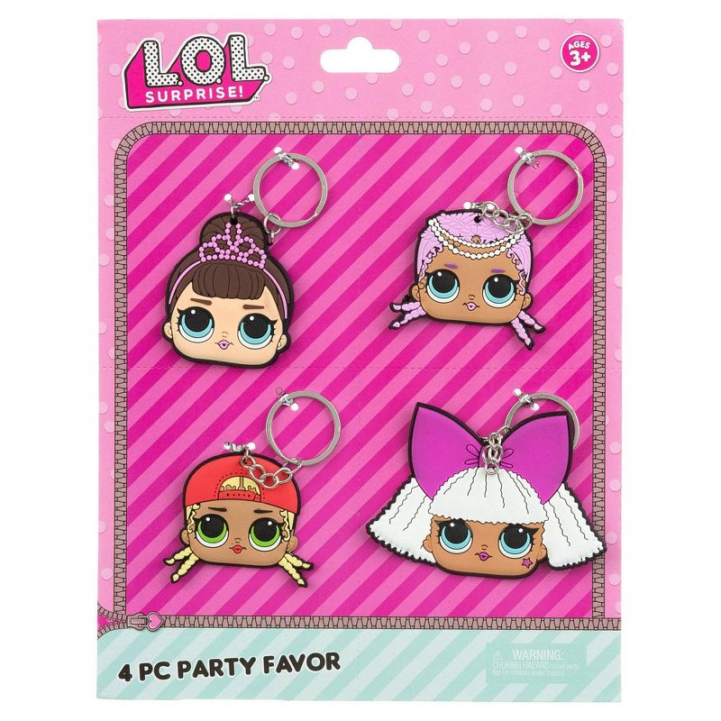 L.O.L. Surprise! 16pk Silicone Keychain