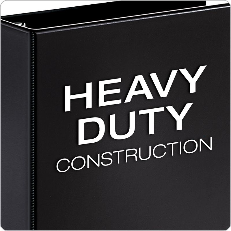 Cardinal Easy Open Locking Slant-D Ring Binder 5" Black 18762