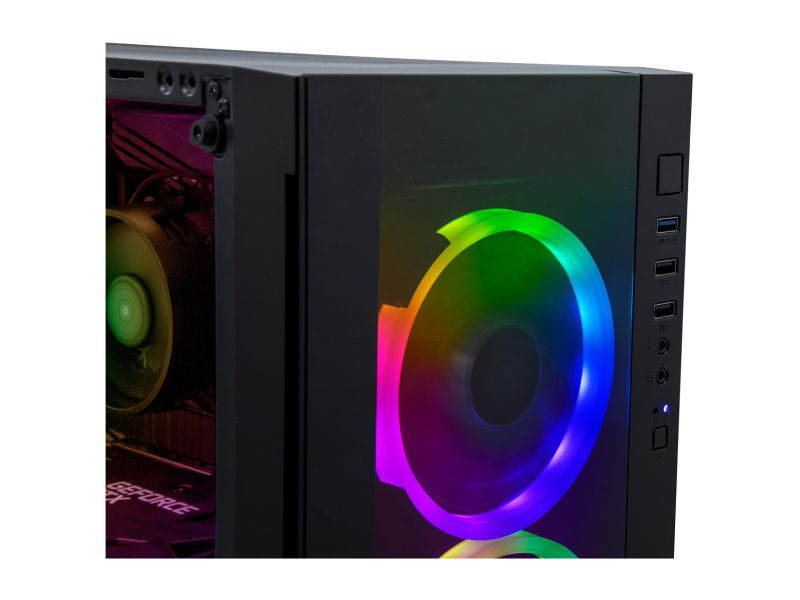 Yeyian Gaming Desktop Katana R02 YPB-KAT-R02 Ryzen 5 5000 Series 5600X (3.70 GHz) 16 GB DDR4 1 TB NVMe SSD NVIDIA GeForce RTX 3070 Windows 10 Home 64-bit