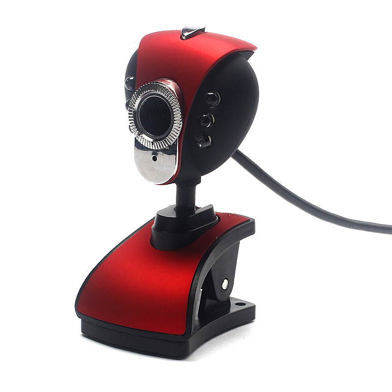 USB 2.0 HD Webcam Camera Web Cam With Microphone Mic LED  For PC Laptop
