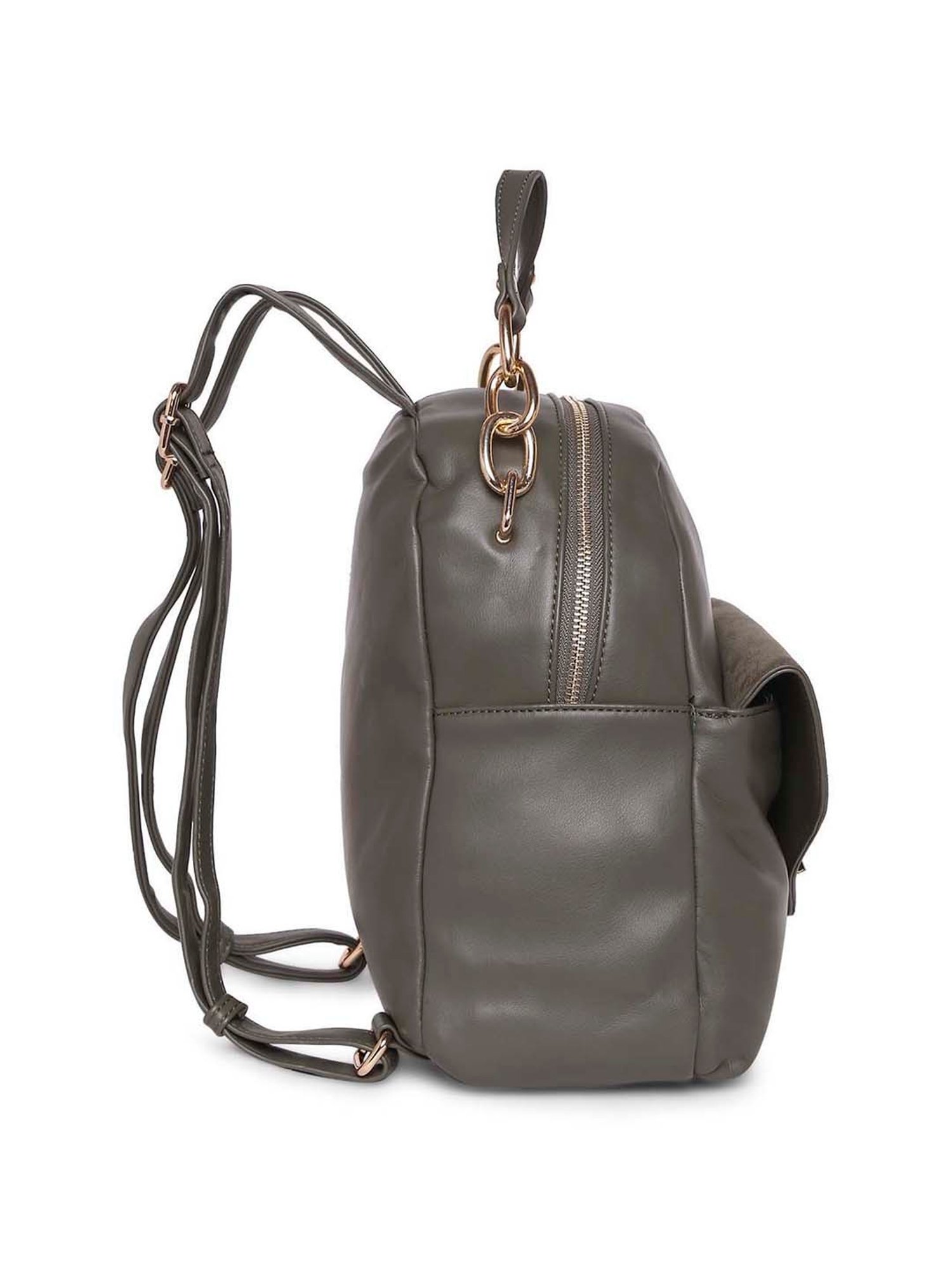 Tohl Fenwick Black Leather Medium Backpack