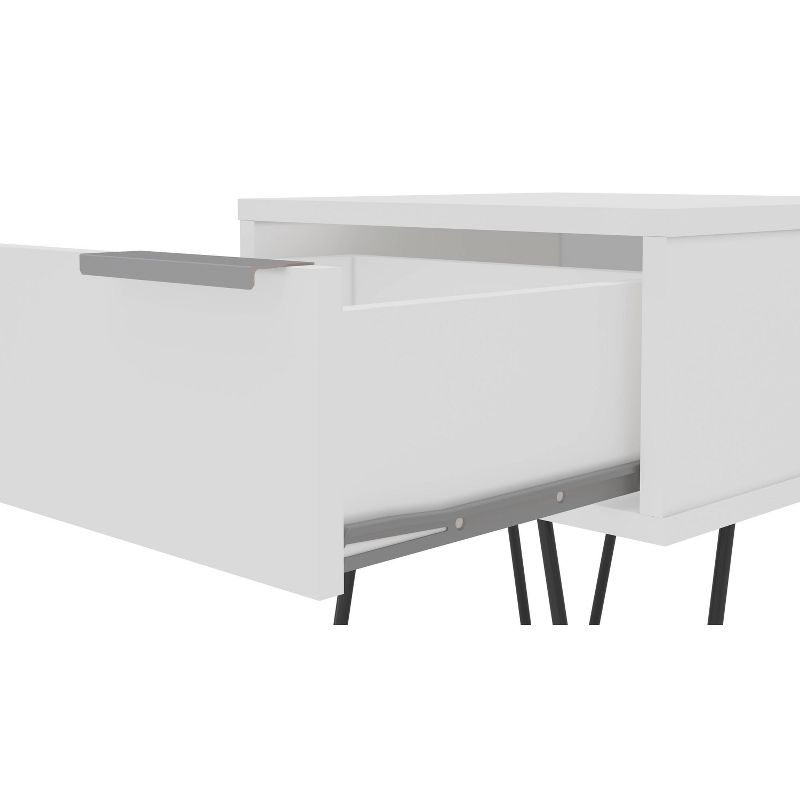 Concord Side Table White - Chique