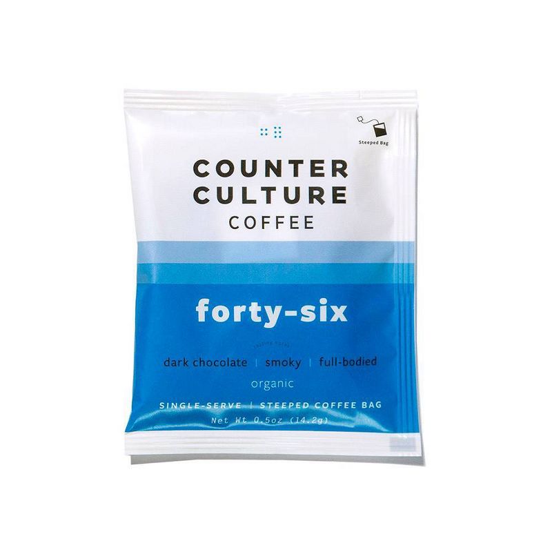 Counter Culture Forty Six Dark Roast Coffee Single Serve - 5ct