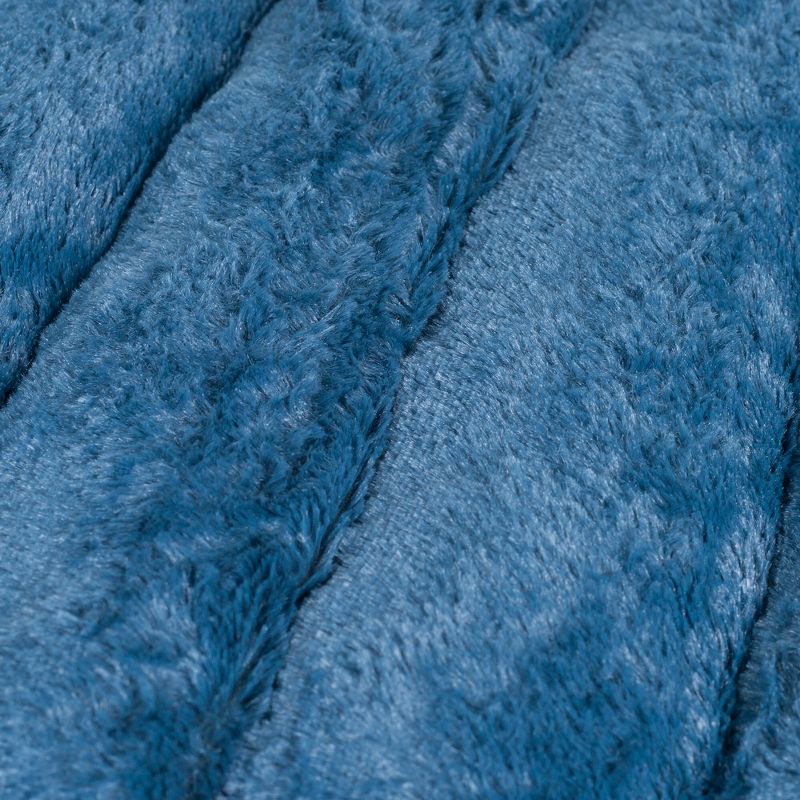 Petmaker Roll Up Travel Portable Dog Bed - Blue Stripe