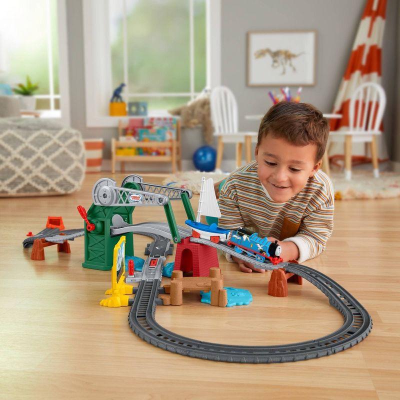 Thomas & Friends Bridge Lift Thomas & Skiff Trackset