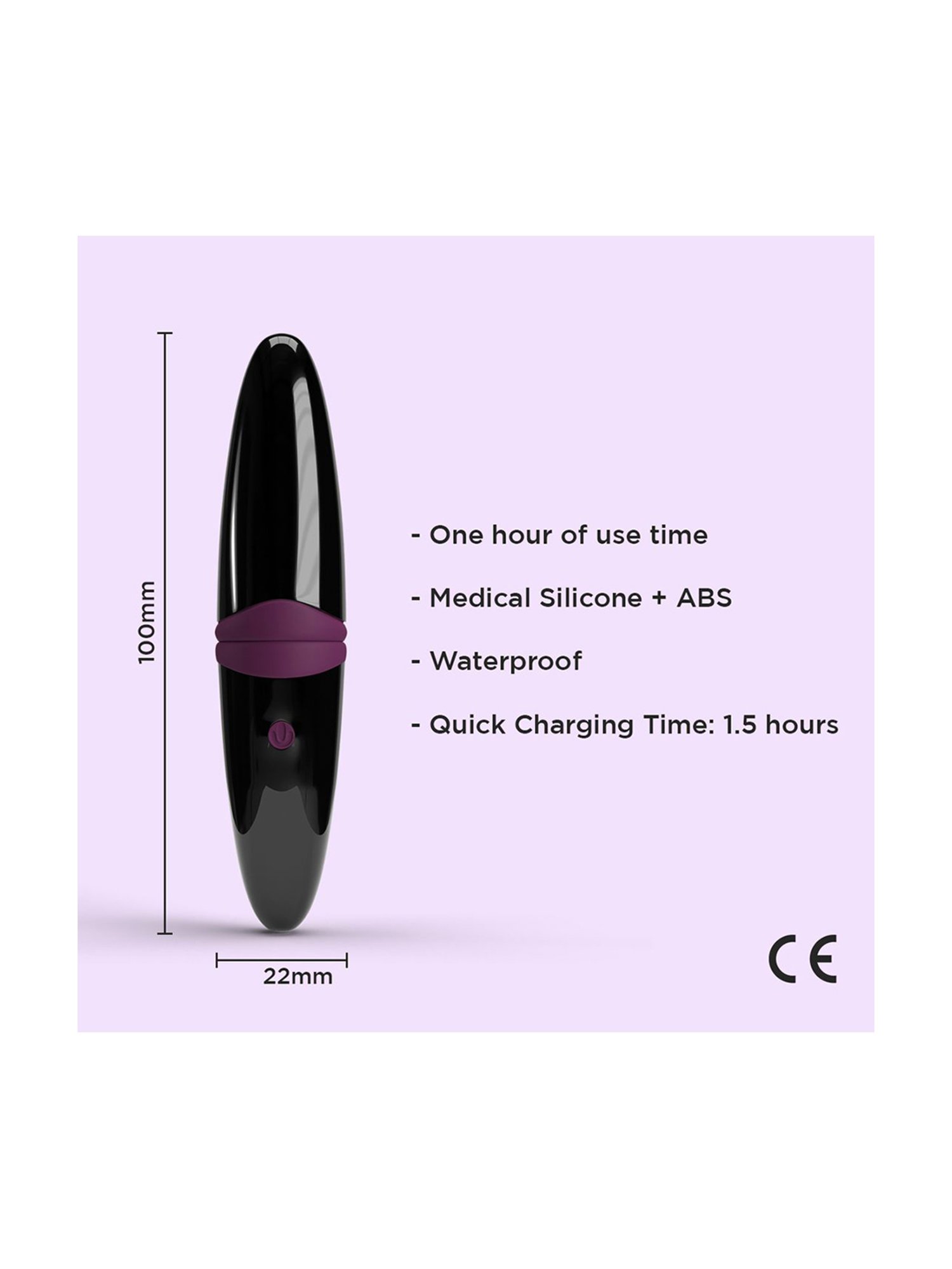 Pee Safe Domina Handheld Full Body Massager