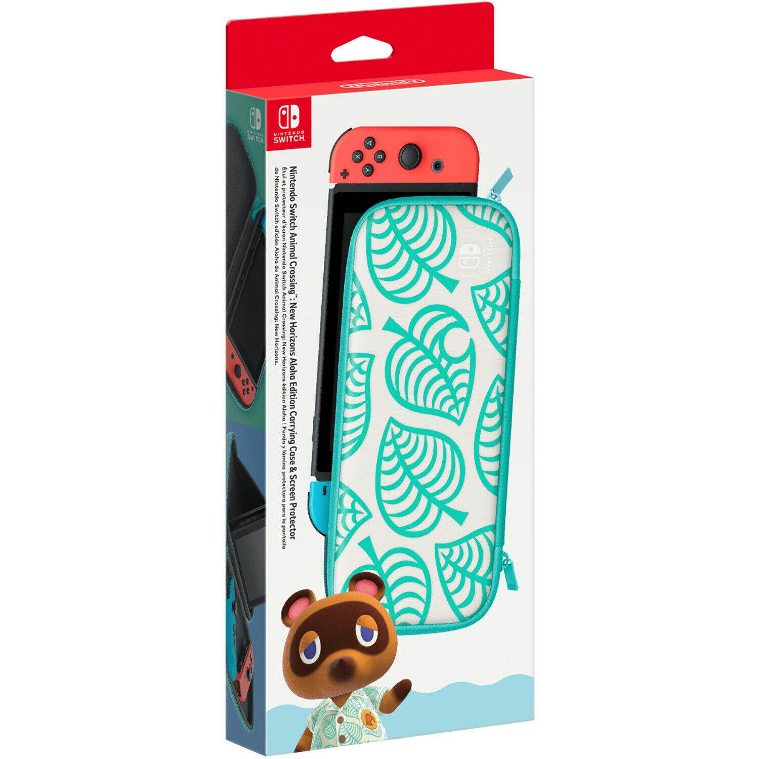 Nintendo Switch Animal Crossing:  Horizons Aloha Edition Carry Case & Screen