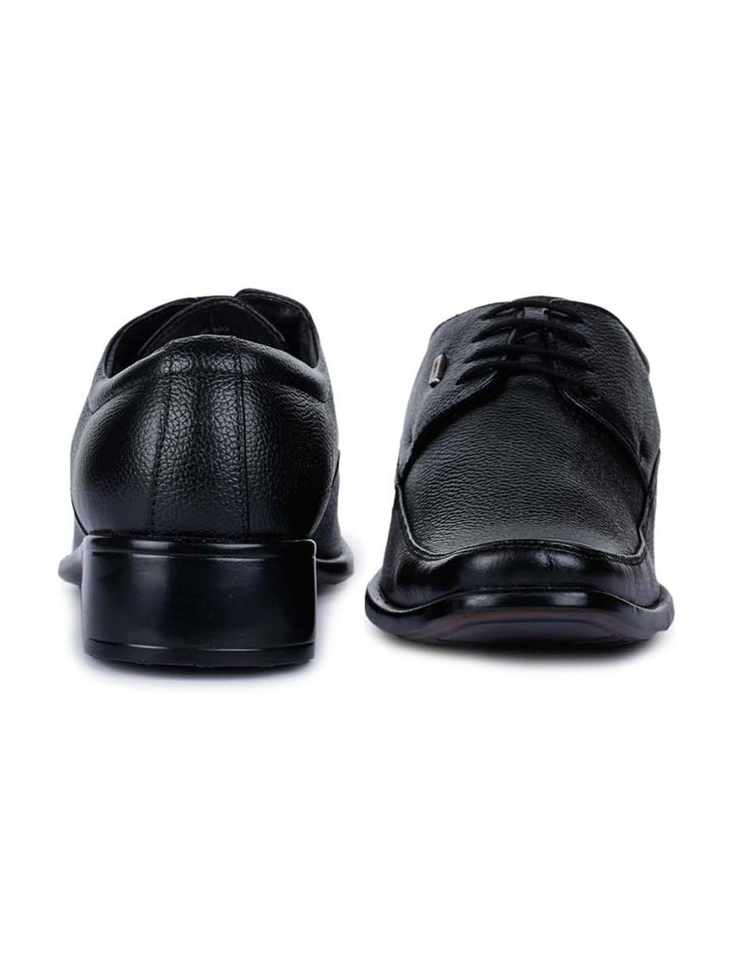 Fortune By Liberty Men Black Derby Shoes