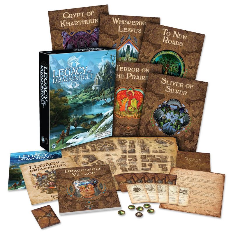 Fantasy Flight Games Legacy of Dragonholt Board Game