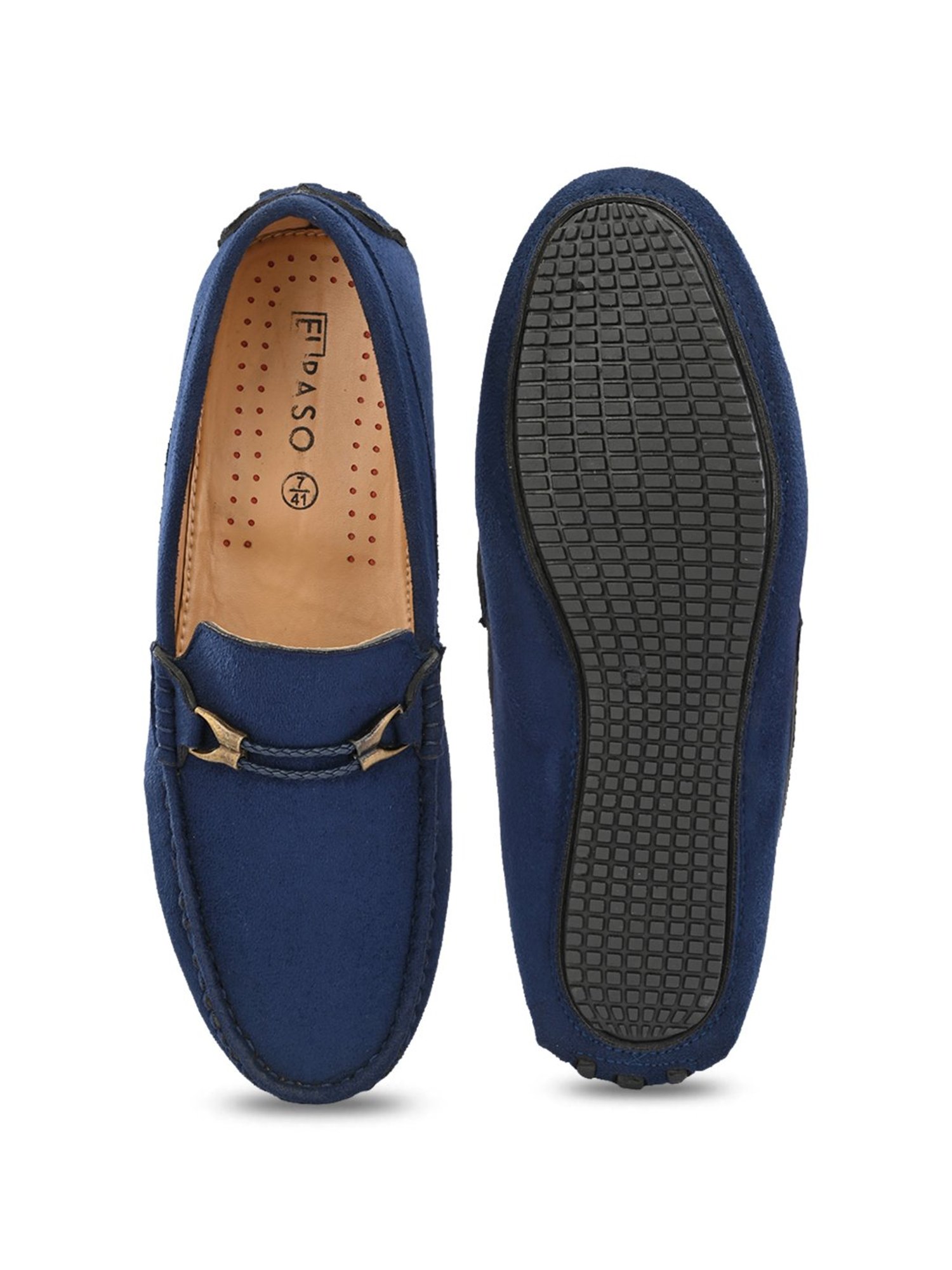 El Paso Blue Casual Loafers