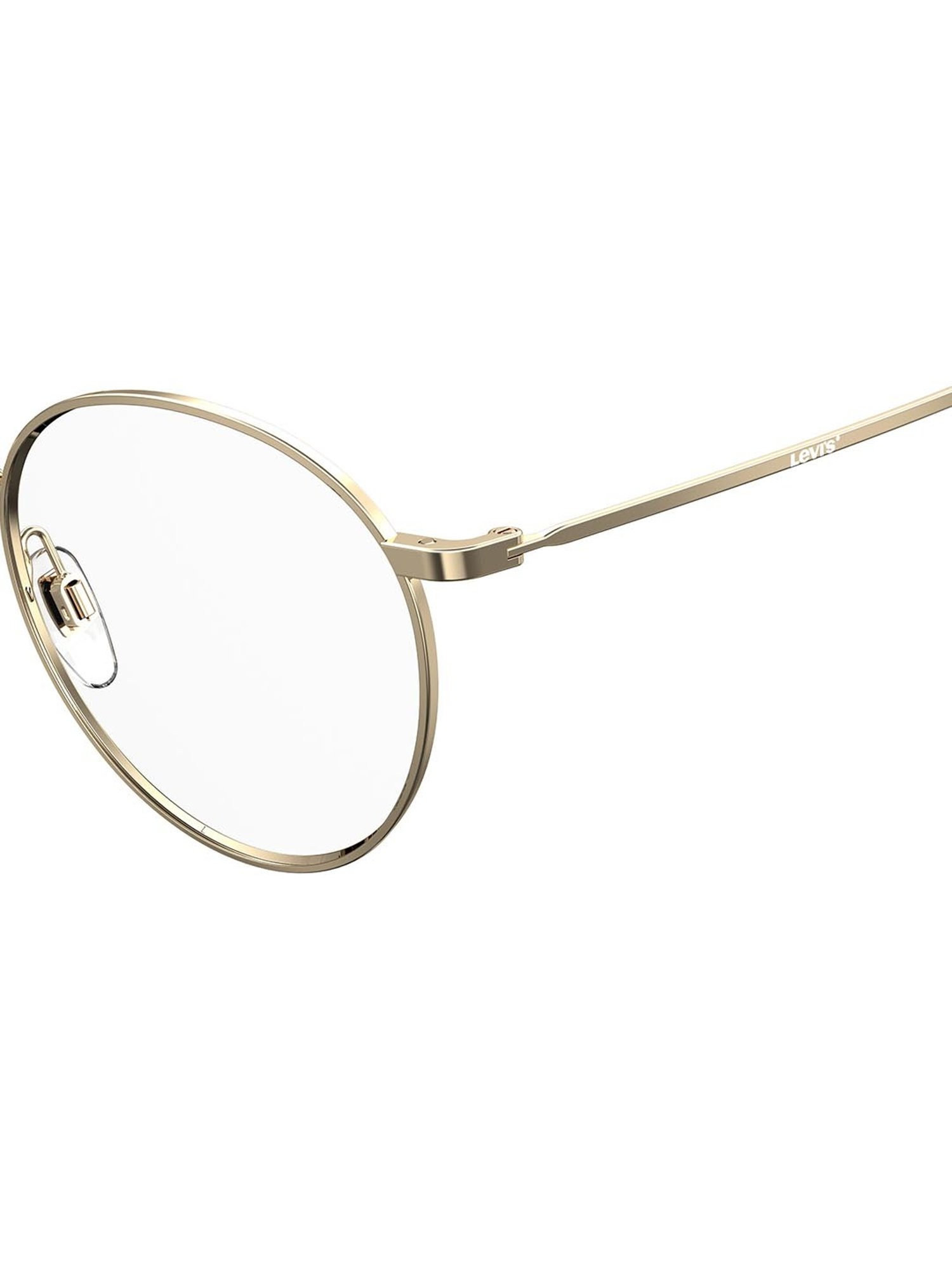 Levi's Gold Round Unisex Eye Frames