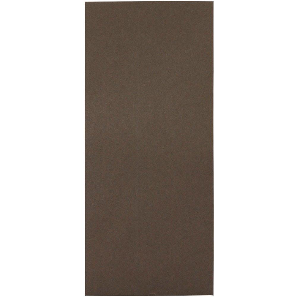 JAM PAPER #10 Policy Business Premium Envelopes - 4 1/8 x 9 1/2 - Chocolate Brown Recycled - 25/Pack