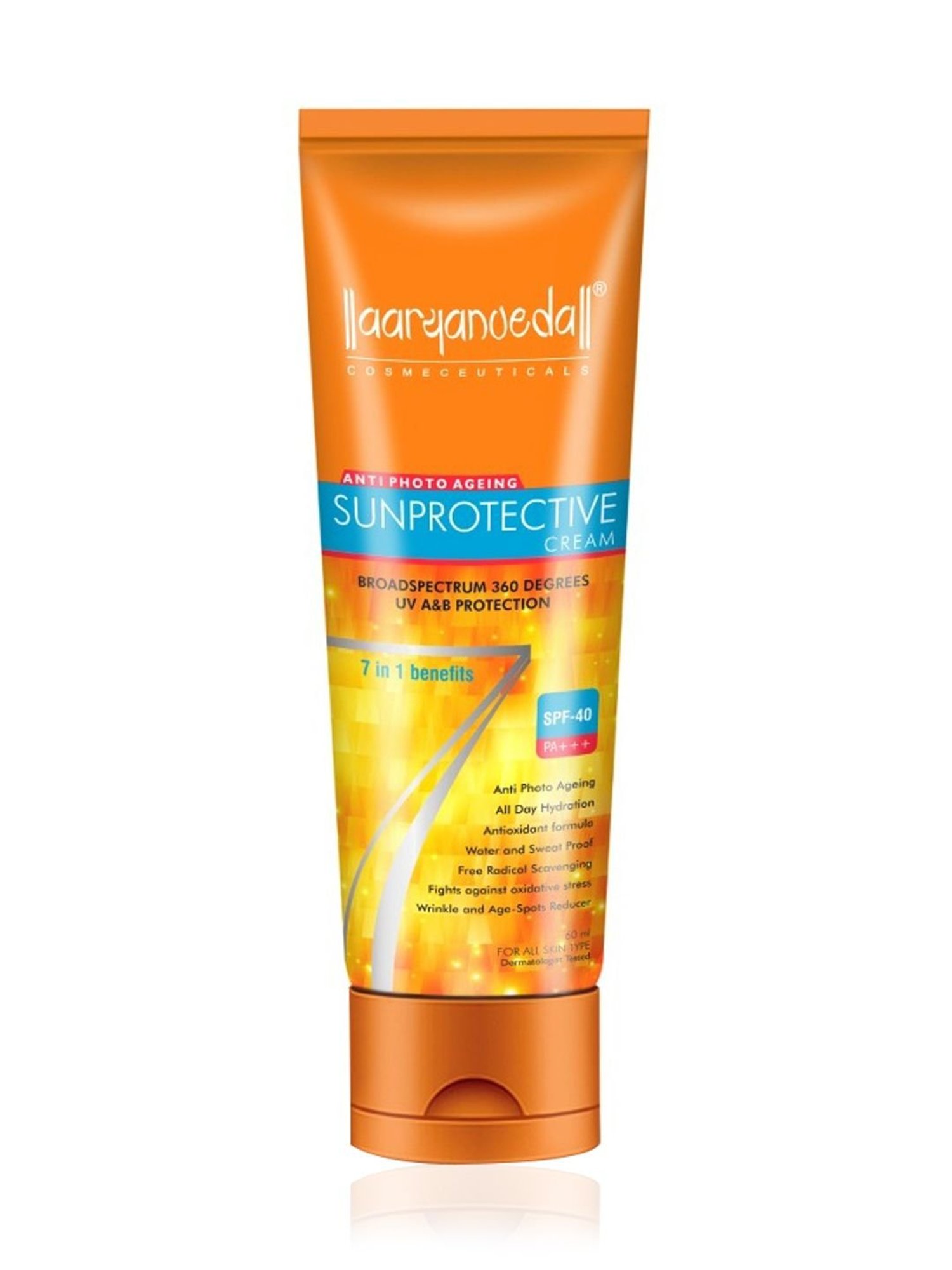 Aryanveda Sunscreen Lotion with SPF 40 - 60 ml
