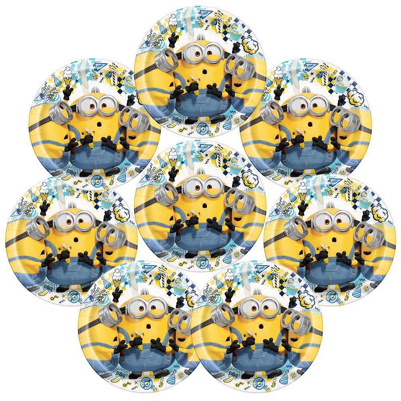 Despicable Me Minions 9" 8ct Party Paper Plates