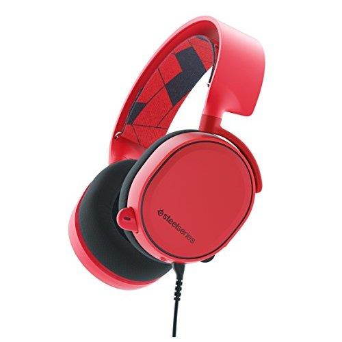 SteelSeries 61435 Arctis 3 Solar Red Gaming Headset