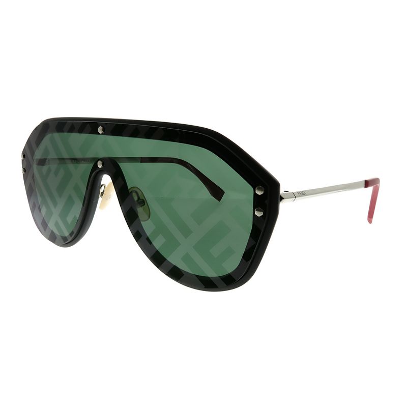 Fendi FF M0039/G 807 XR Unisex Shield Sunglasses Black 99mm