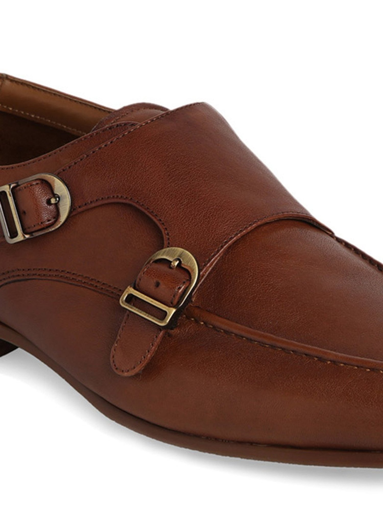 Aldo Men's Brown Monk Shoes