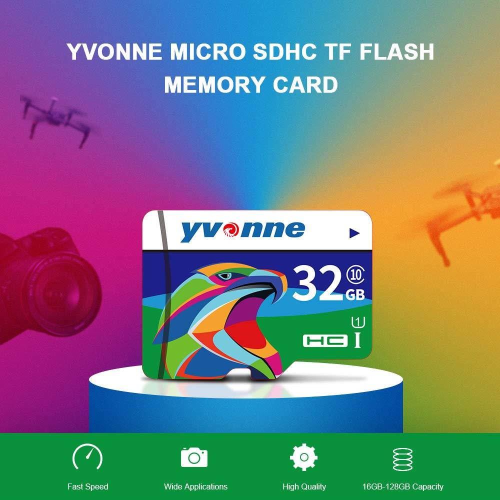 Grborn Micro SDHC TF Flash Memory Card Data Storage 128GB Fast Speed