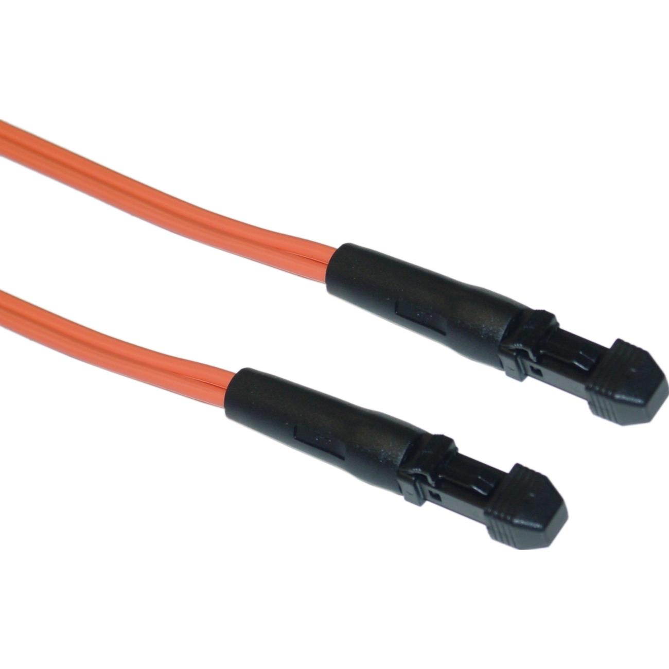 Cable Wholesale MTRJ / MTRJ Multimode Duplex Fiber Optic Cable 62.5/125 - 1 Meter (3.3ft)