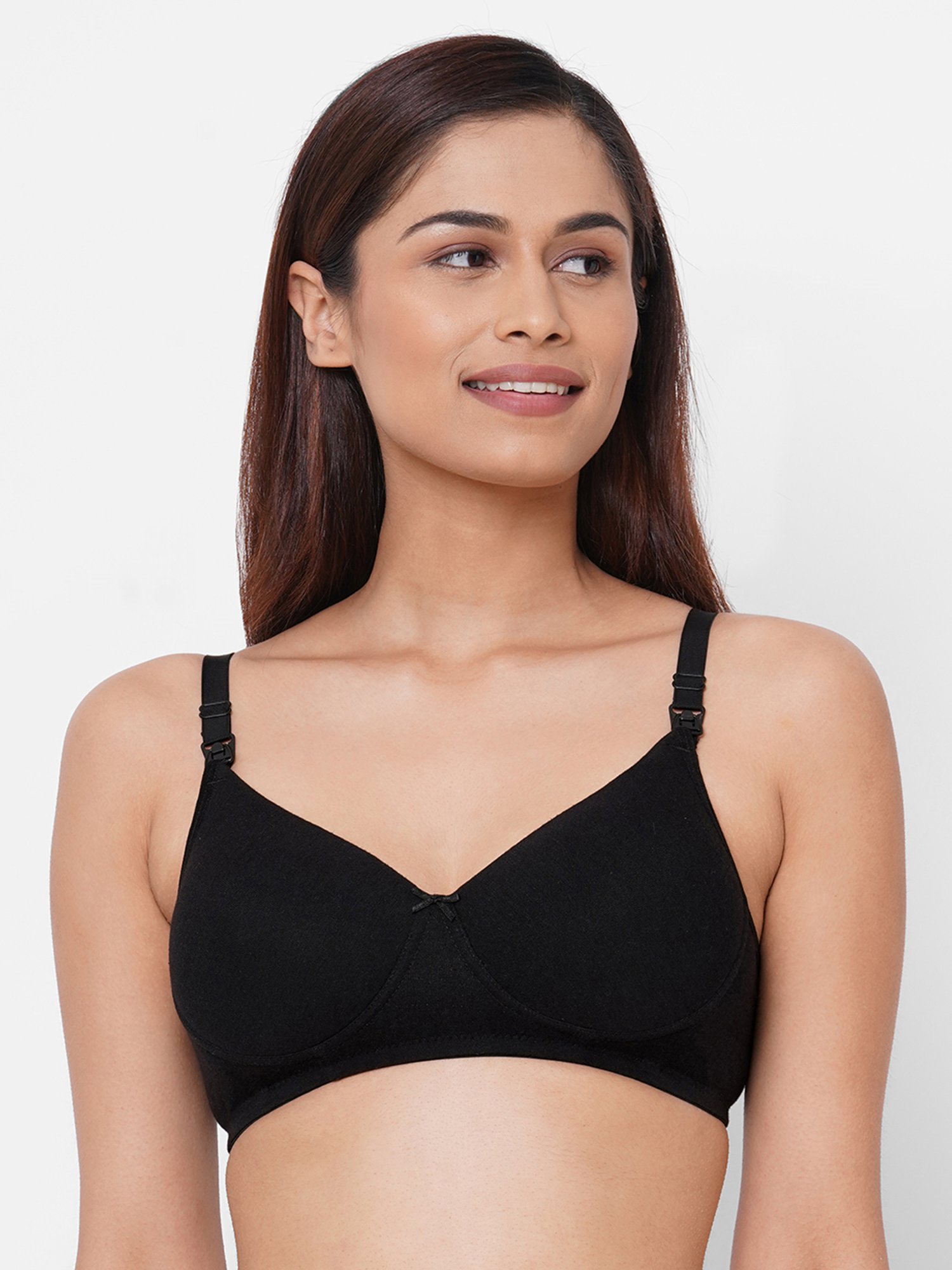 Inner Sense White Non Wired Non Padded Nursing Bra