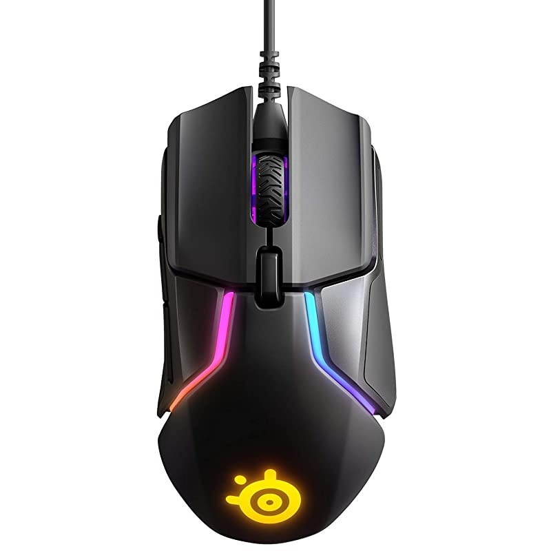 Rival 600 Gaming Mouse 12000 CPI TrueMove3+ Dual Optical Sensor 005 LiftOff Distance Weight System