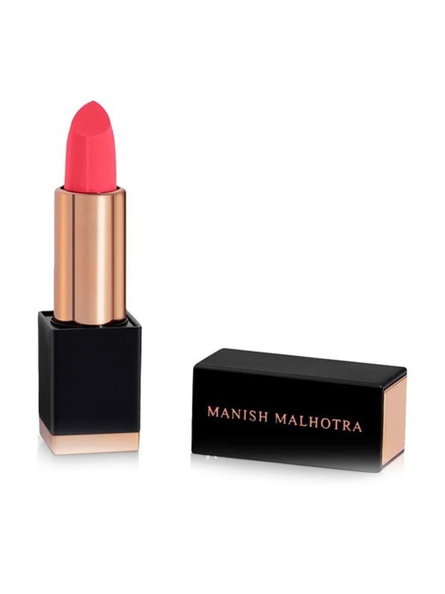 Manish Malhotra Beauty by MyGlamm Soft Matte Lipstick Poppy Pink - 4 gm