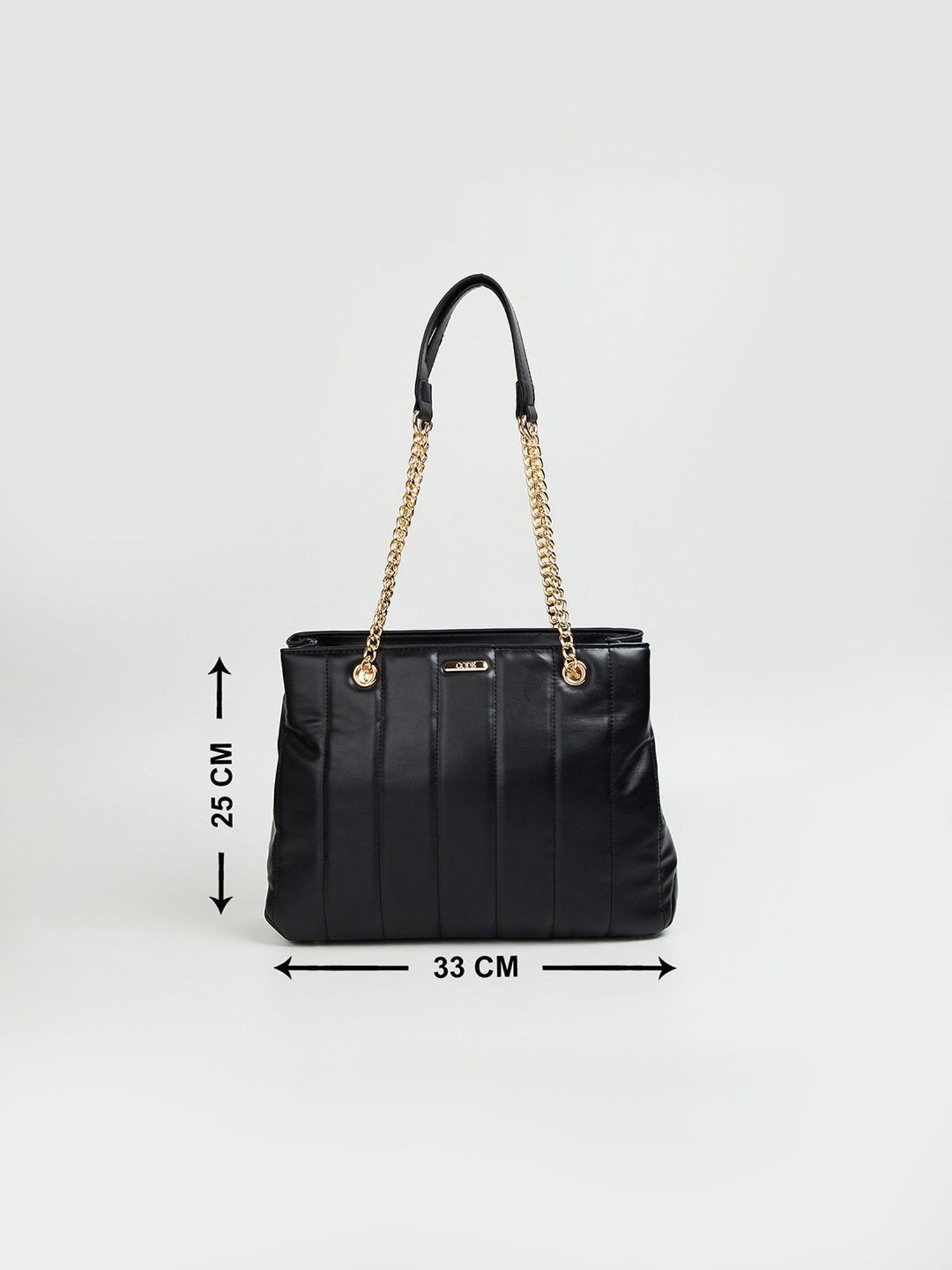 Code by Lifestyle Black Shoulder Bag