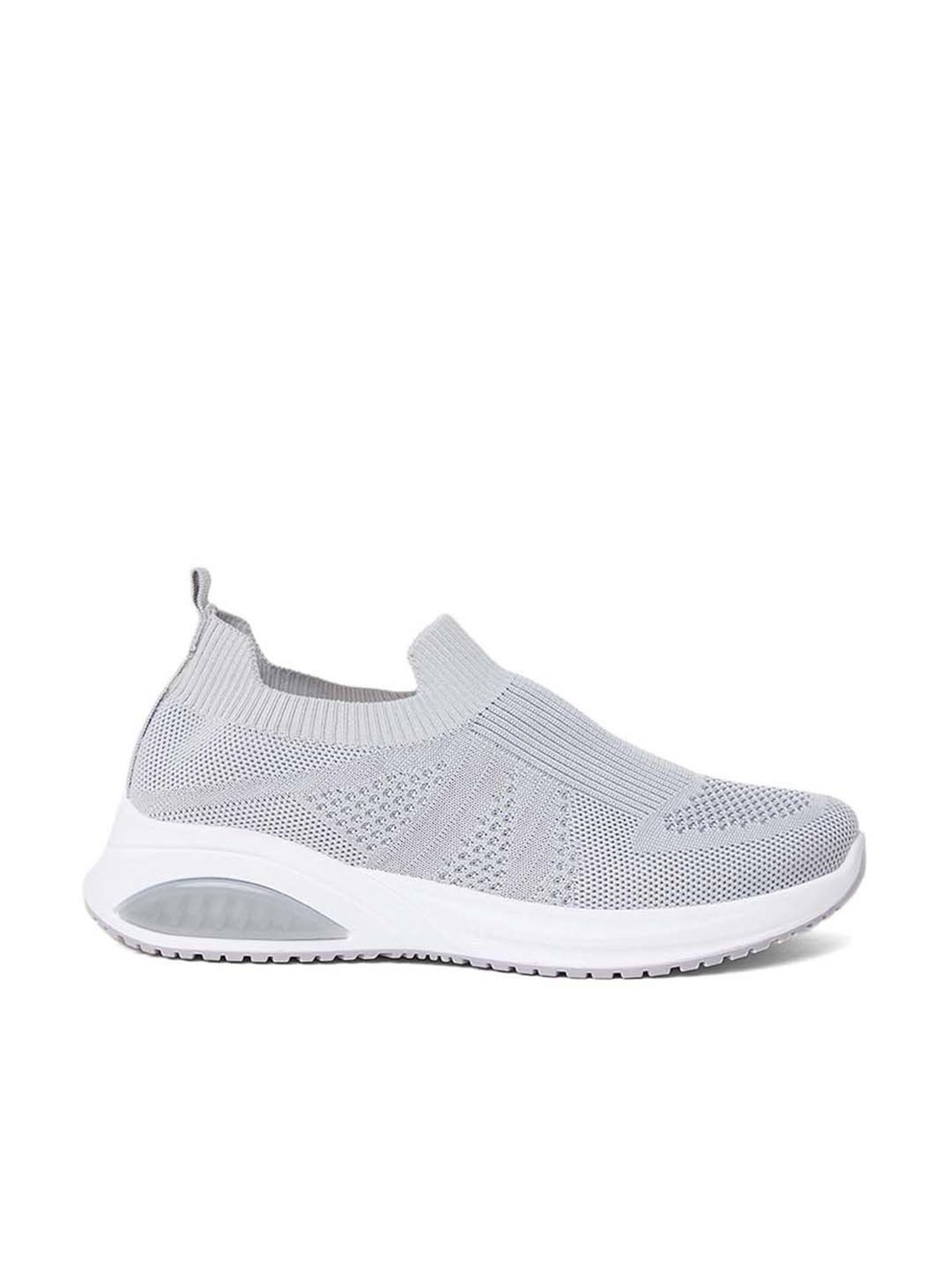 Mozafia Women's Grey Walking Shoes