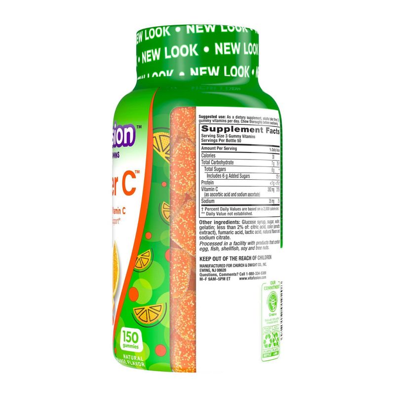 Vitafusion Power C Gummies - Orange - 150ct