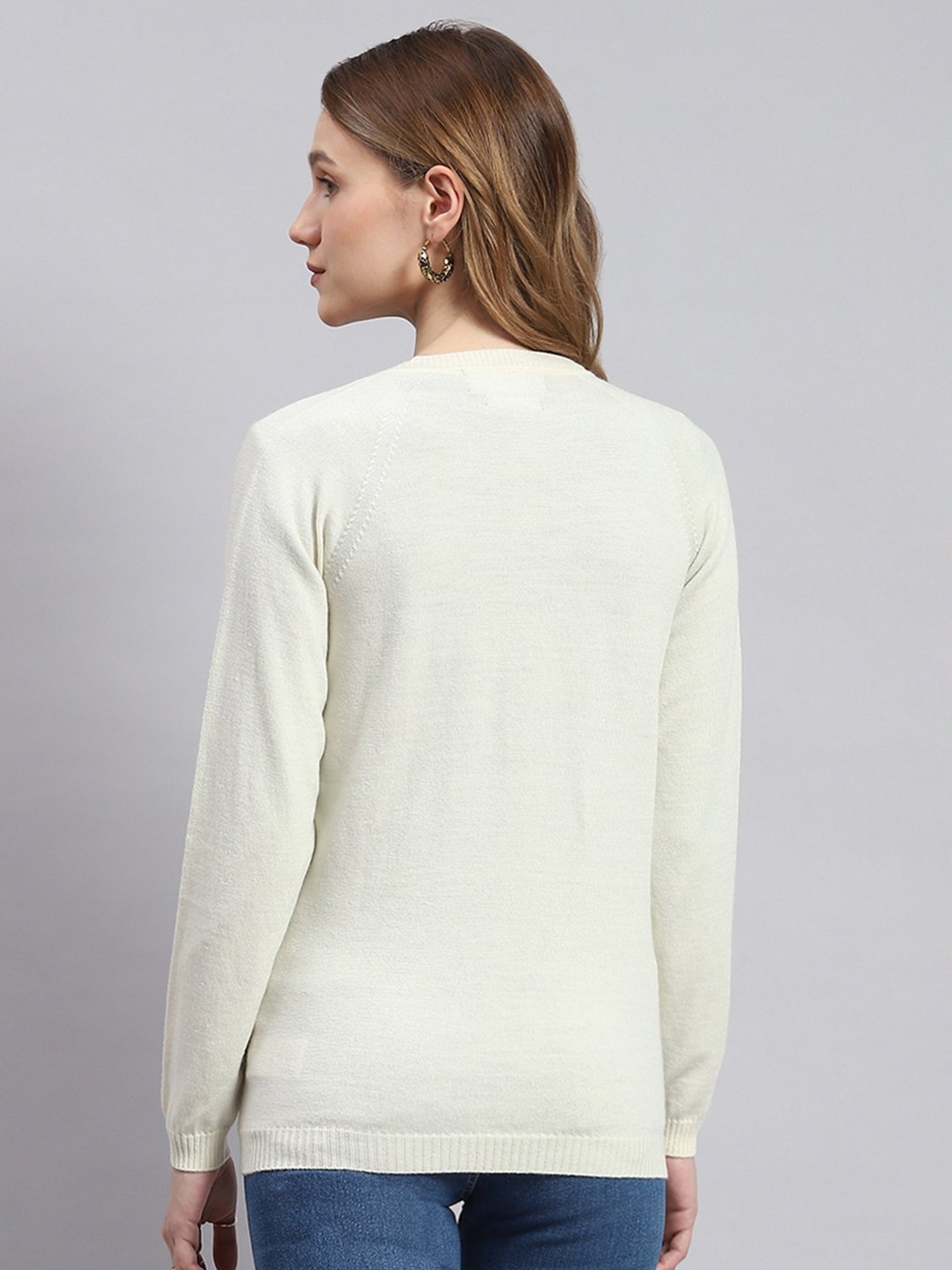 Monte Carlo Off White Cardigan